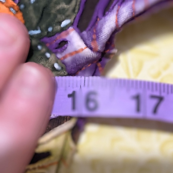 Vintage multicolour Cardigan with Floral Embellishments - Picture 9 of 11